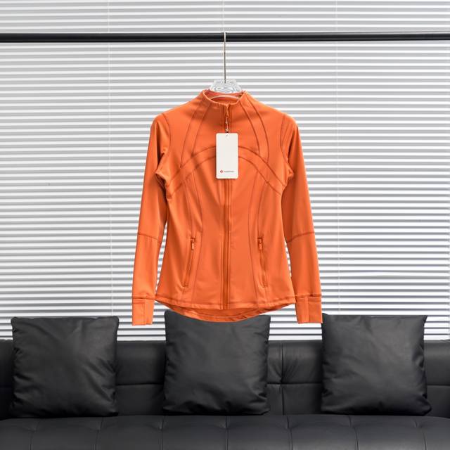 Factory P direct supply LululemonحLululemon Define stand collar solid color yoga