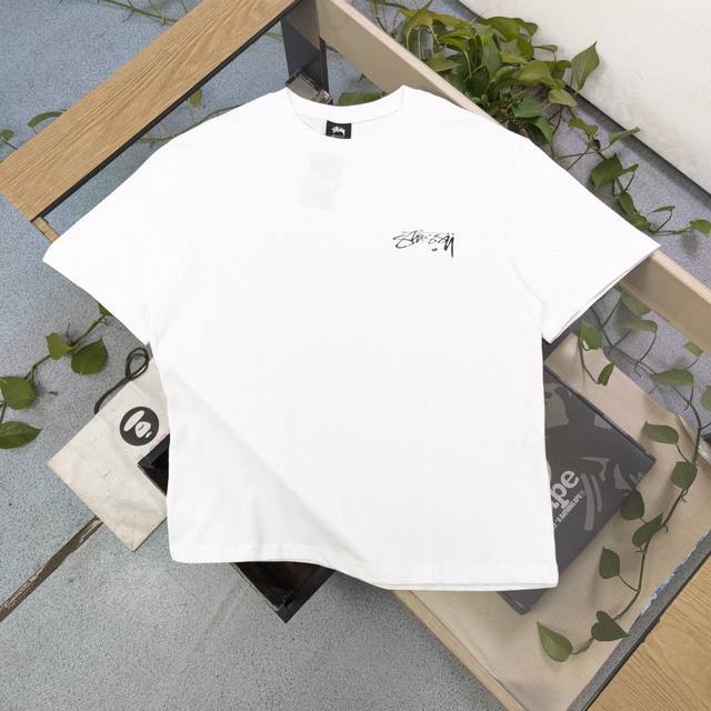 Style number: Bm172 2025 new Stussy mercury pattern letter logo printed casual
