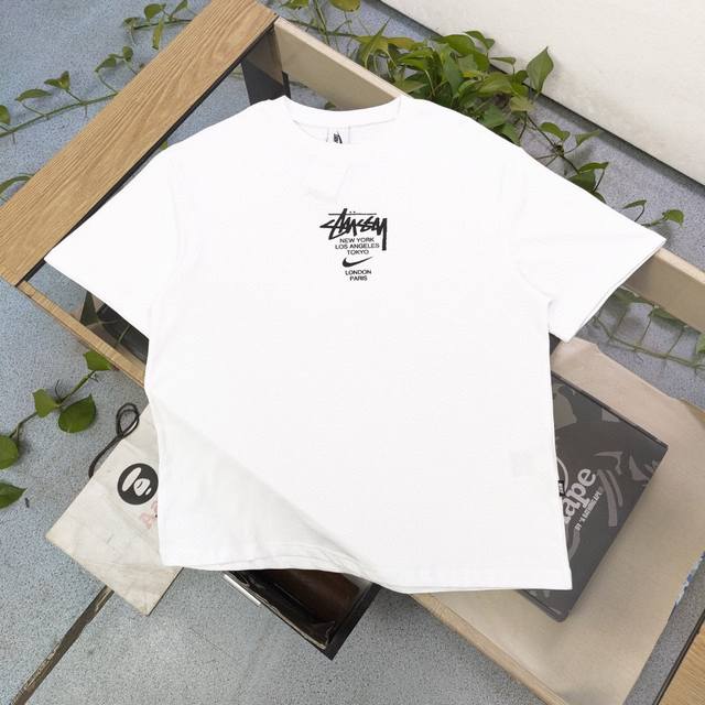 Style number: Bm158 2025 new Stussynike joint chest Nike hook pattern letter lo