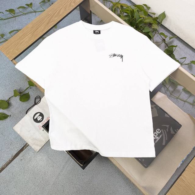 Style number: Bm148 2025 new Stussy Ruby Crystal pattern letter Logo printed ca