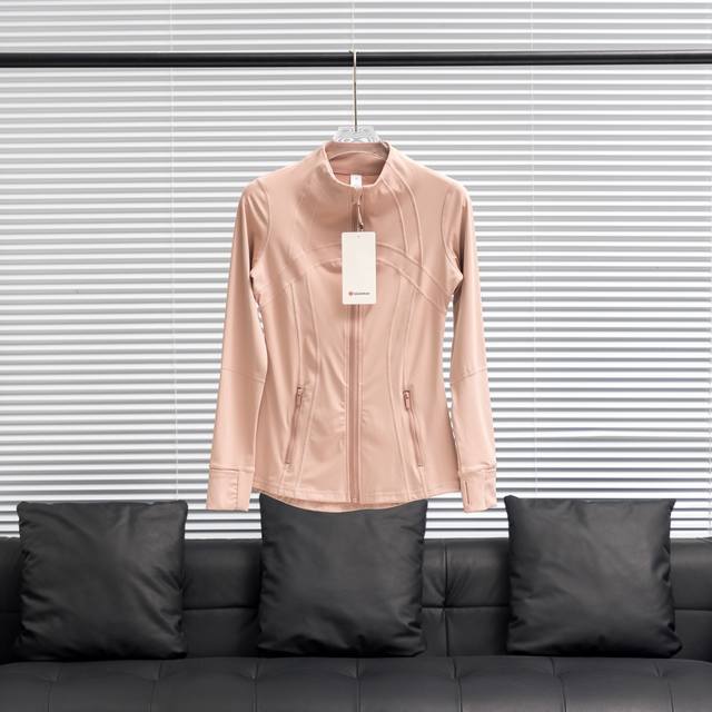 Factory P direct supply LululemonحLululemon Define stand collar solid color yoga