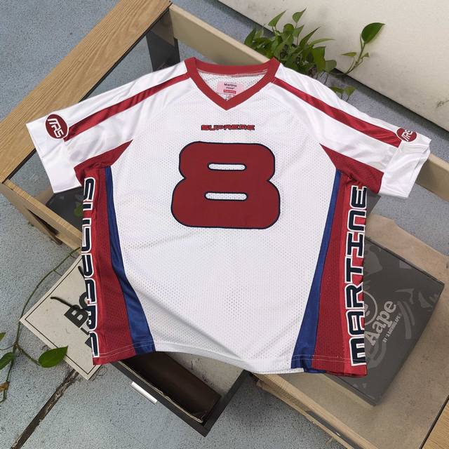 Style number: Bm2030 High version 2025 new Supreme joint embroidery No. 8 mesh