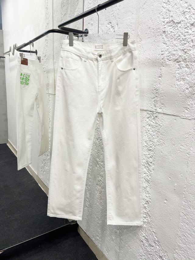 Style number: H865 Maison Marglela & Margiela Mm6 pocket printed jeans 2025 lat