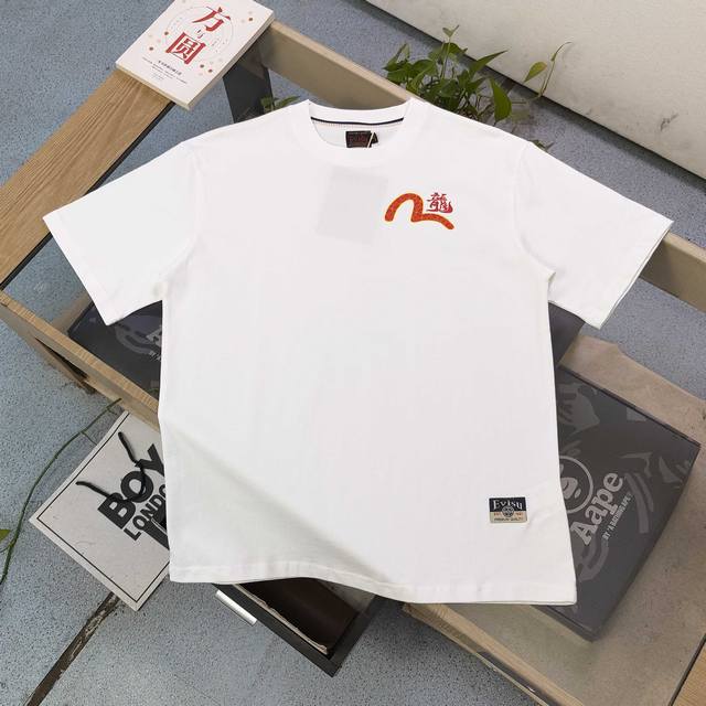 Style number: Ws2482 High version 2025 new Evisu Fushen back big M crucian carp