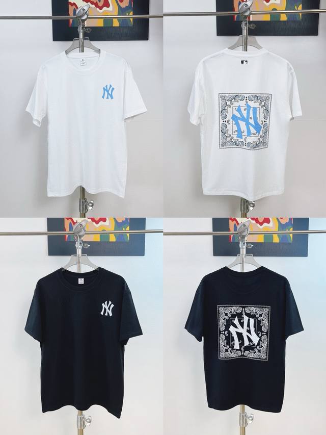 Welfare short-sleeved shirt MlbحYankees print welfare short-sleeved shirt Size: