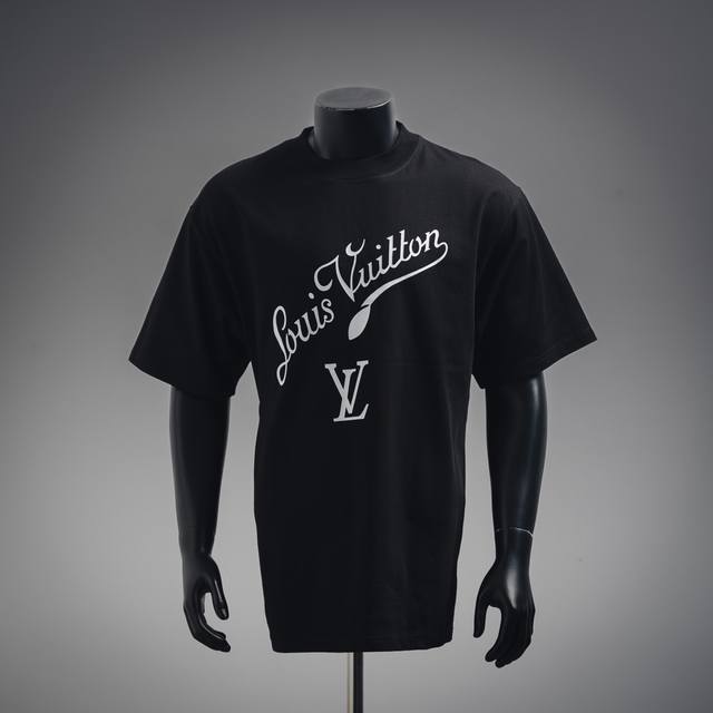 Louis Vuitton Louis Vuitton 25Ss Signature Logo Printed Short Sleeve T-shirt Siz