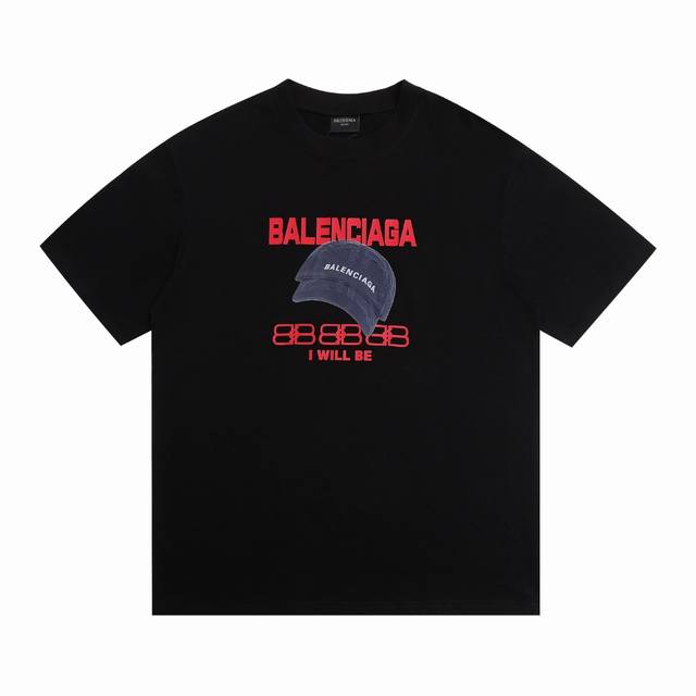 New arrival High version Balsenciaga silicone letter baseball cap short-sleeved