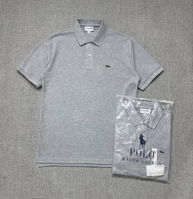 Style number: T14 Lacoste & crocodile pure cotton pique fabric Polo business T-