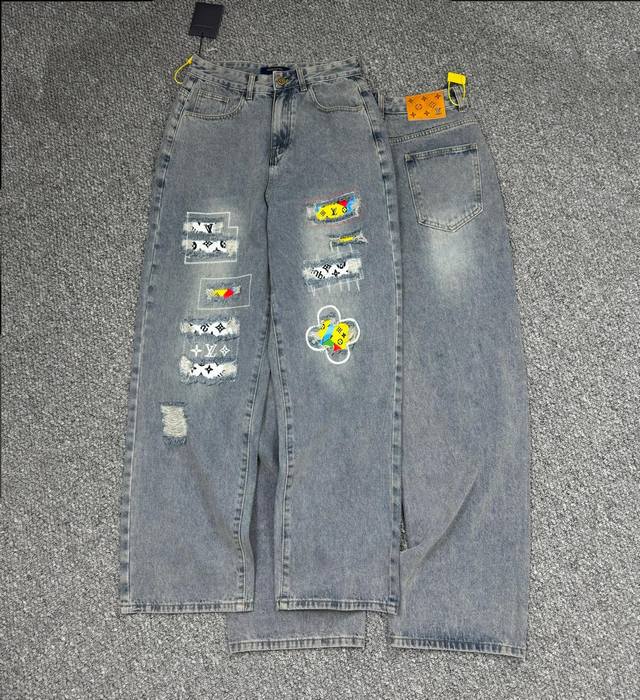 Style number: H824 Louis Vuitton & Louis Vuitton Lv 25Fw Patched Patch Old Flow