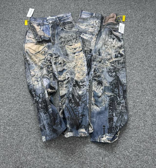 Style: H801 Jacket Style: H802 Acne Studios M Optical Destruction Graffiti 3D P