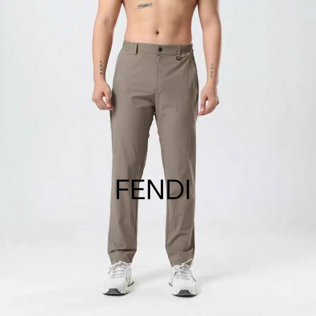 Fendi Fendi Cat's Eye 25 new summer model, sports breathable thin casual trouser