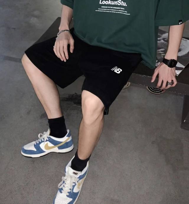 New New Balance Nb-New Balance basic high-quality versatile shorts couple style