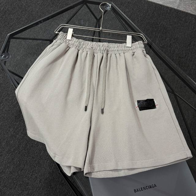 High quality Balenciga The fabric is made of 400g thick pure cotton terry fabri