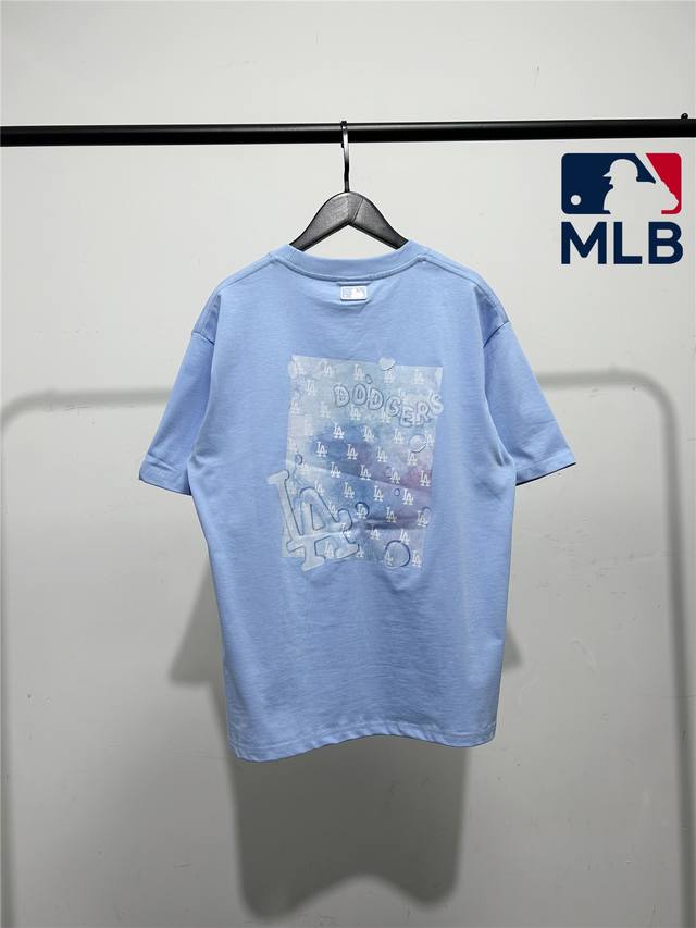 High quality! Mlb cabinet new raindrop square frame old flower short-sleeved T-