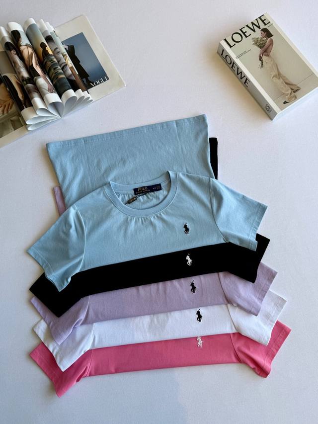 New women's model in four colors, classic 25-year summer new Ralph Lauren, four