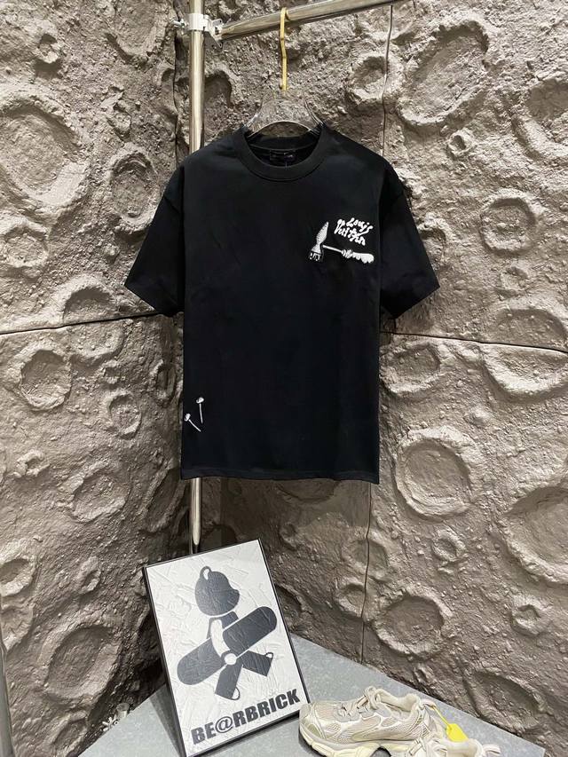100% cotton double yarn, weight 330g Lv Louis Vuitton summer new product hammer