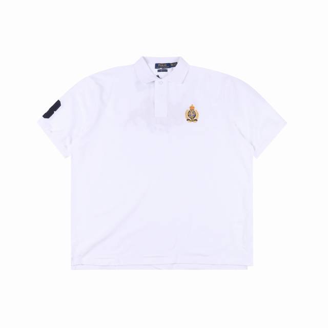 Ralph Lauren Ralph Lauren Golden Horse Logo with Three Pony Logo Embroidery Shor