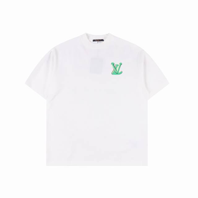 Louis Vuitton Lv 25Ss short-sleeved T-shirt with colorful letters and logo print
