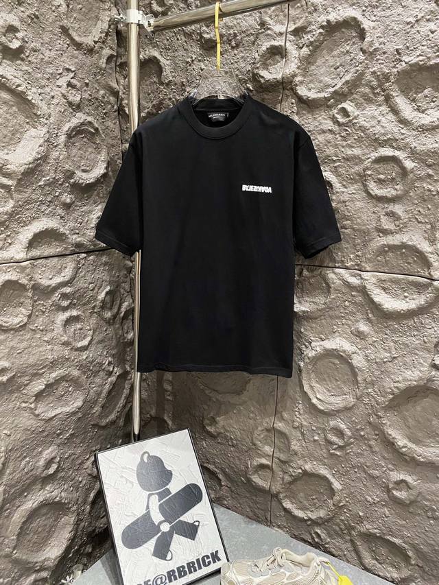 Cotton double yarn, weight 330g Top version Balenciaga back hot diamond logo ba