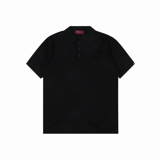 Gucci Guc Lido series sleeve blended knitted short-sleeved Polo shirt Original 1