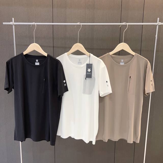Quick-drying super cool material high quality 25 summer new product Descente men