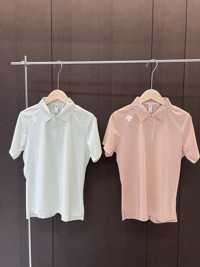 1864285FFF #25 Summer women's golf shirt Descente Women's Training Tough short-s
