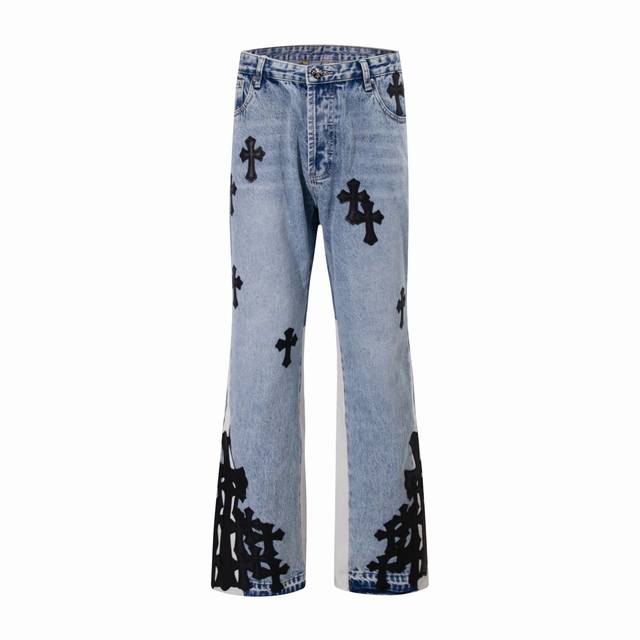 Style number: H878 Gallery Dept. & Vintage Multi-leather stitching cross loose