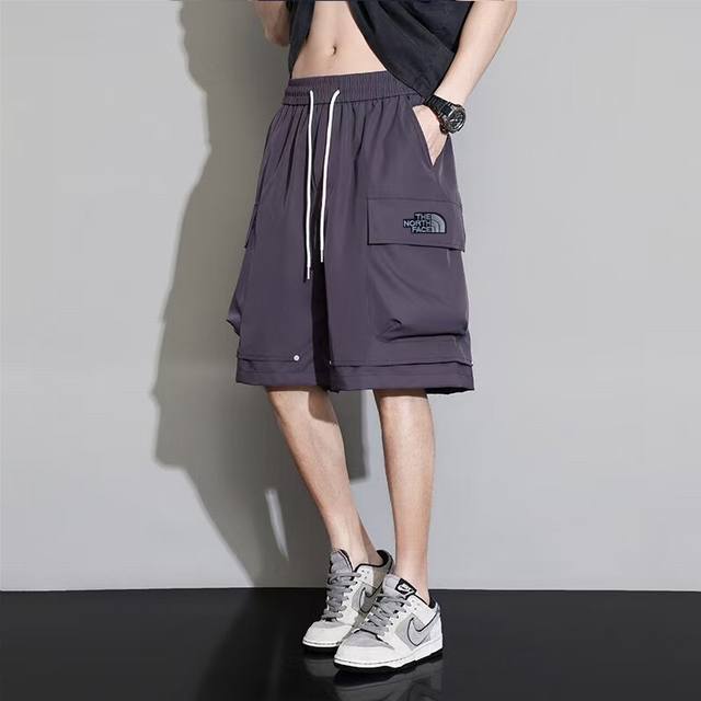 Thenorthface The North Face summer solid color ice silk drape sports casual shor