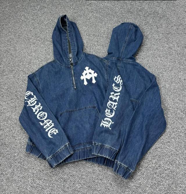 Style number: H814 Chrome Hearts & Chrome Hearts Hooded Patch Pocket Long Sleev
