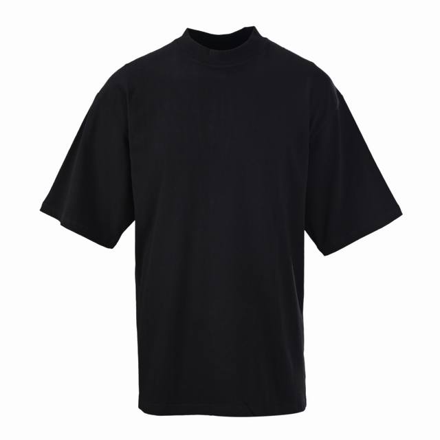 BalenciagaBlcg Short-sleeved T-shirt with double Bb rhinestones on the back Orig