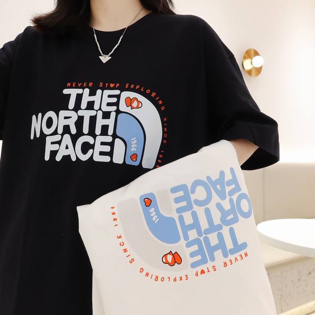 New arrival! #The North Face Tnf spring and summer new love T-shirt new summer o