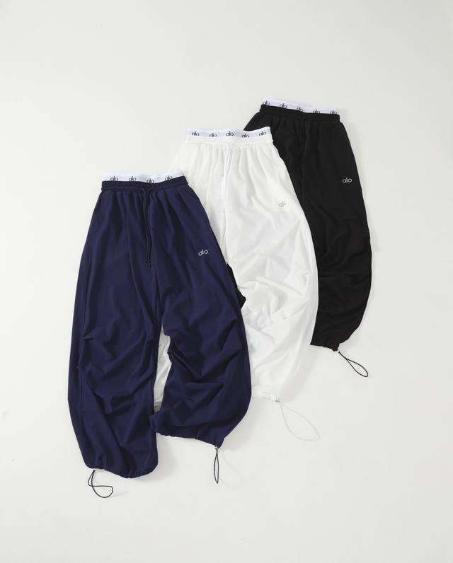 Details# Alo sports quick-drying pants yoga pants casual sunscreen wide-leg pant