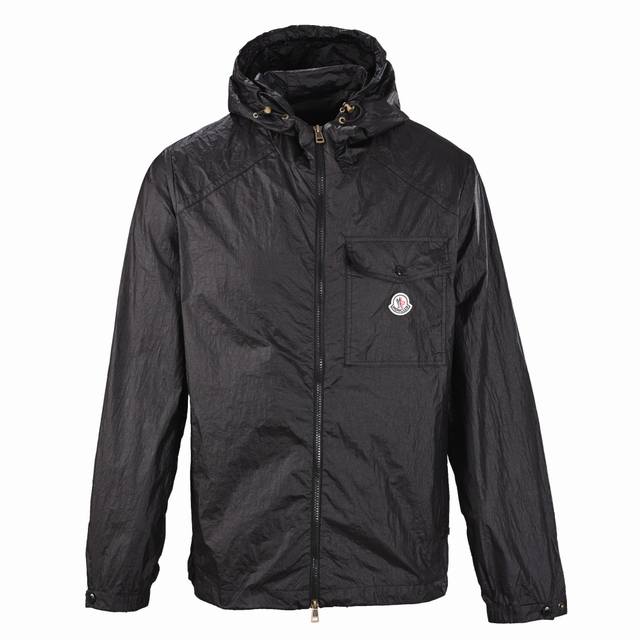 Moncler Mc Pocket Lightweight Sun Protection Hooded JacketMade from lightweight