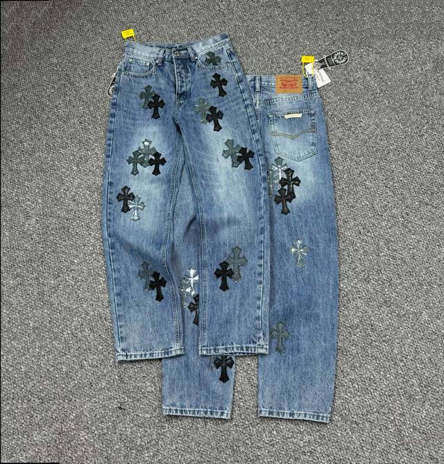 Style number: H823 Chrome Hearts & Chrome Hearts Blue Calf Starry Sky Leather C