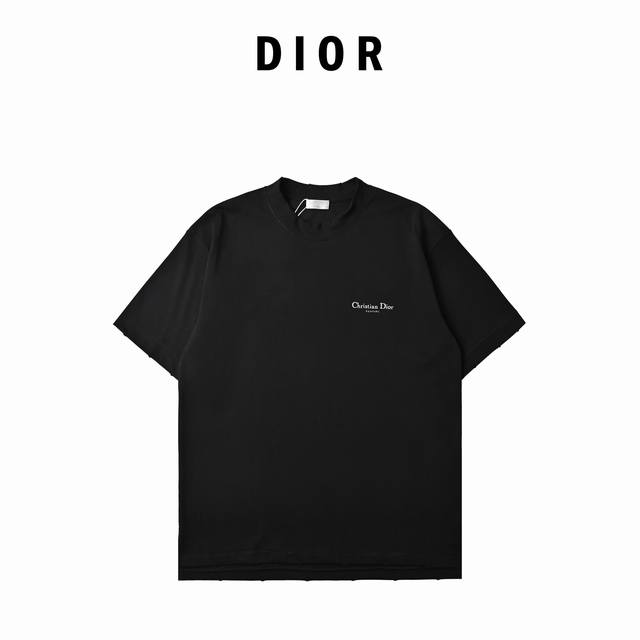 Dior 25Ss distressed printed short sleeves Originally purchased for 8,900, origi