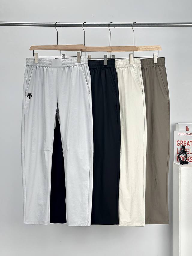 Descente cotton quick-drying casual pants, customized multifunctional fabric, l
