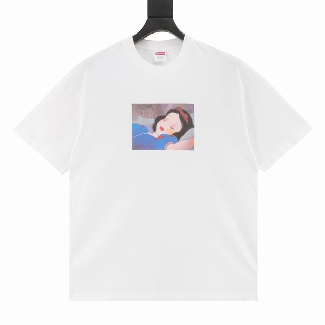 Supreme Fw24 Autumn Series Week8 Snow White Tee Snow White Pattern Print Round N