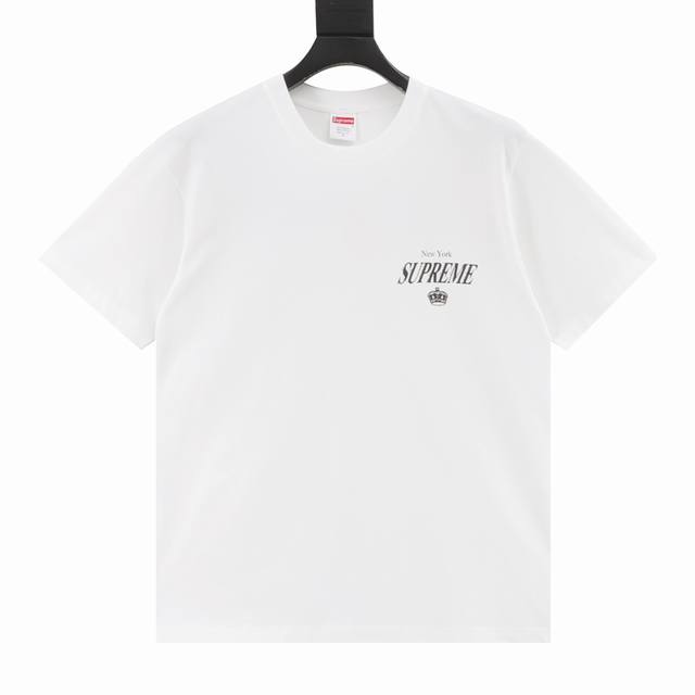 Supreme Fw24 Autumn T-shirt Series Week8 4 Life Tee Brand Logo Printed Round Nec