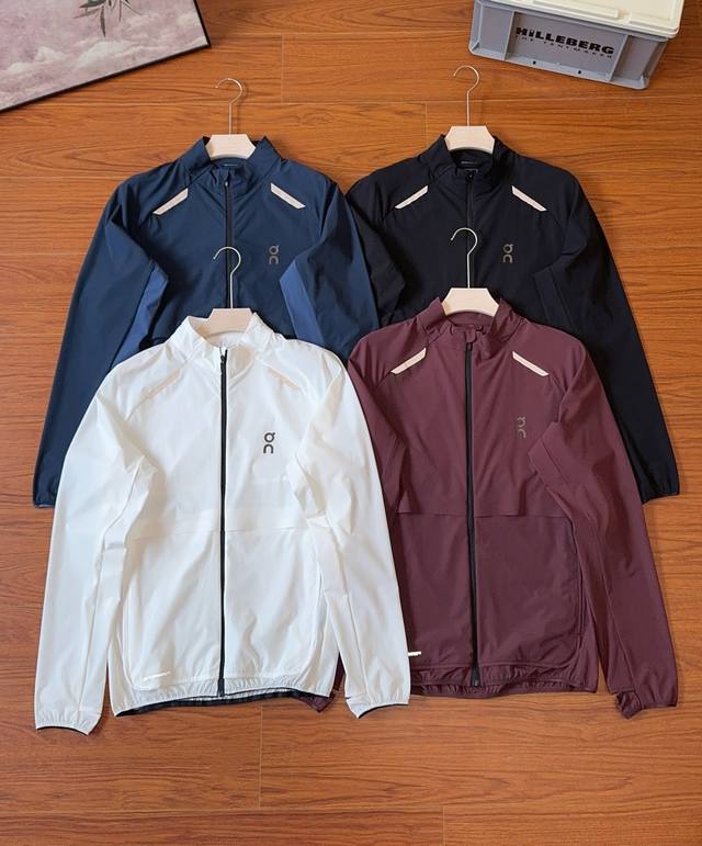 On Weather Jacket Insulated Men's Lightweight Laminating Technology Running Jack