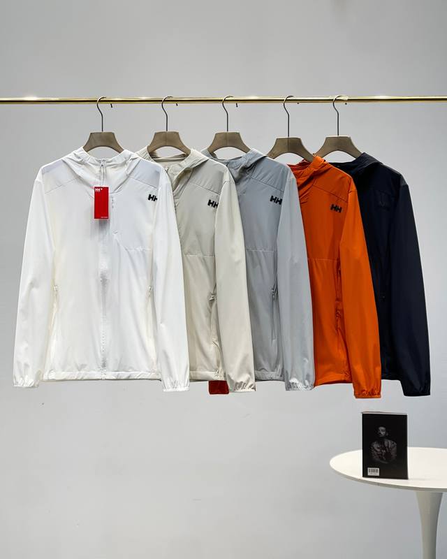 Hellyhansen Hhupf + summer thin outdoor sports sun protection clothing with good
