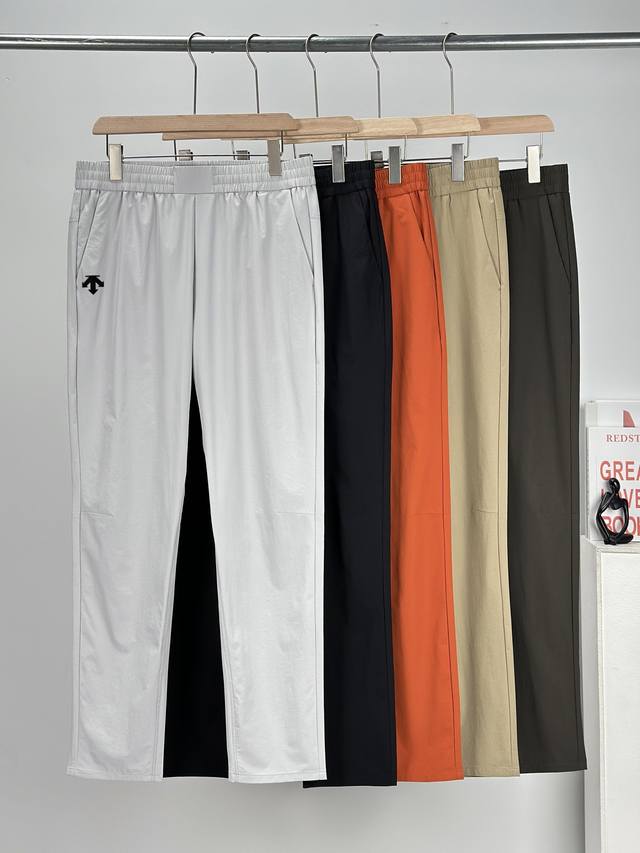 High quality Descente 5-color quick-drying casual pants, customized multifuncti