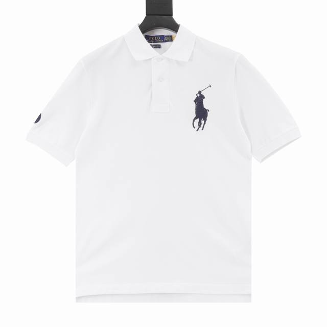 Polo Ralph Lauren Ralph Lauren Basic Big Pony Short Sleeve Polo Shirt with Embro