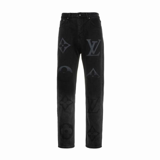 Evergreen Running Volume Lv24Fw Dark Pattern Burning Jeans Originally purchased