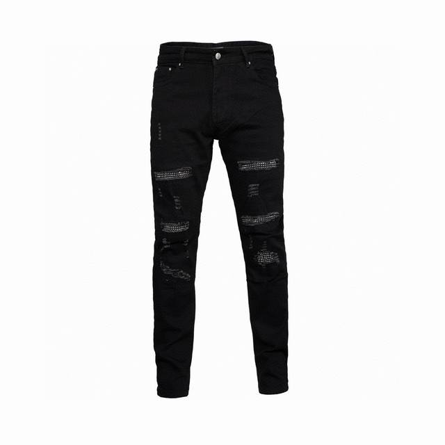 High Street Heavy Industry Amiri black ripped diamond high street jeans! Amiri i