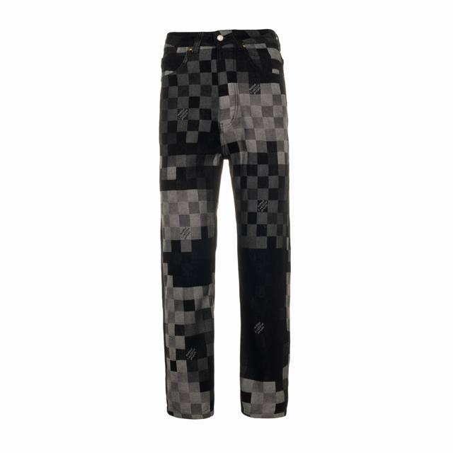 Evergreen top version Louis Vuitton Pharrell Louis Vuitton joint mosaic checker
