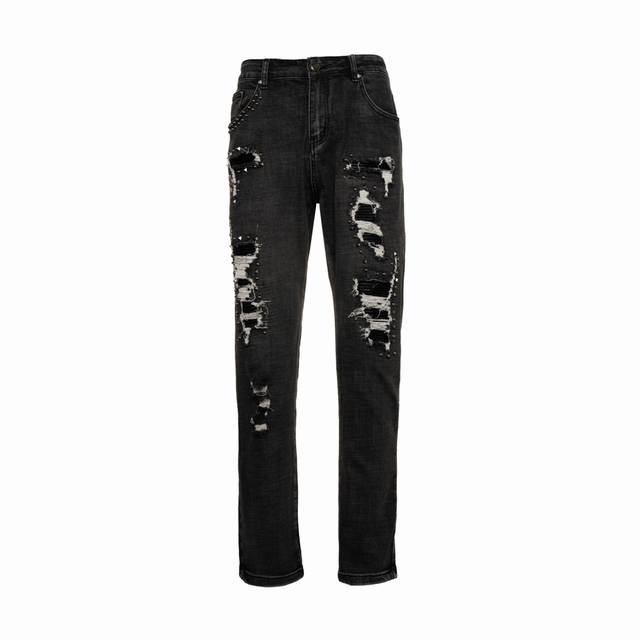 Amiri washed distressed ripped high street slim fit jeans - In recent years, hig