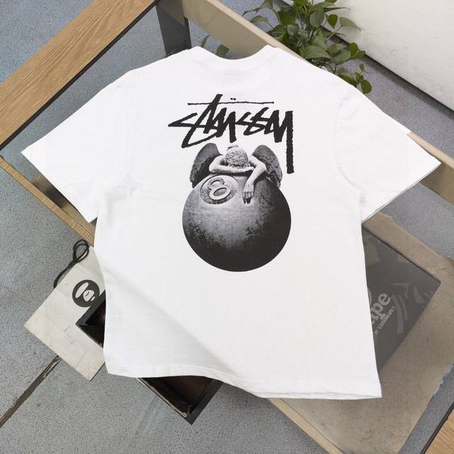 New Model number: Bm126 2025 new Stussy Stussy fallen angel pattern letter logo