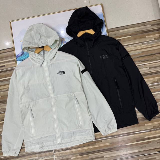 The North Face Tnf couple style men's hooded skin sun protection clothing summe