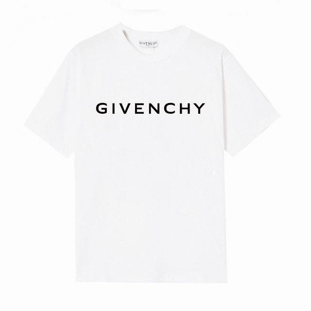 Givenchy Givenchy letter short-sleeved T-shirt, simple design looks very generou