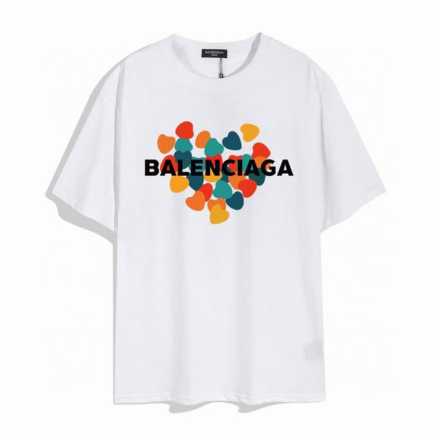 Balenciaga Balenciaga love letter short sleeves, quality upgrade, exquisite work